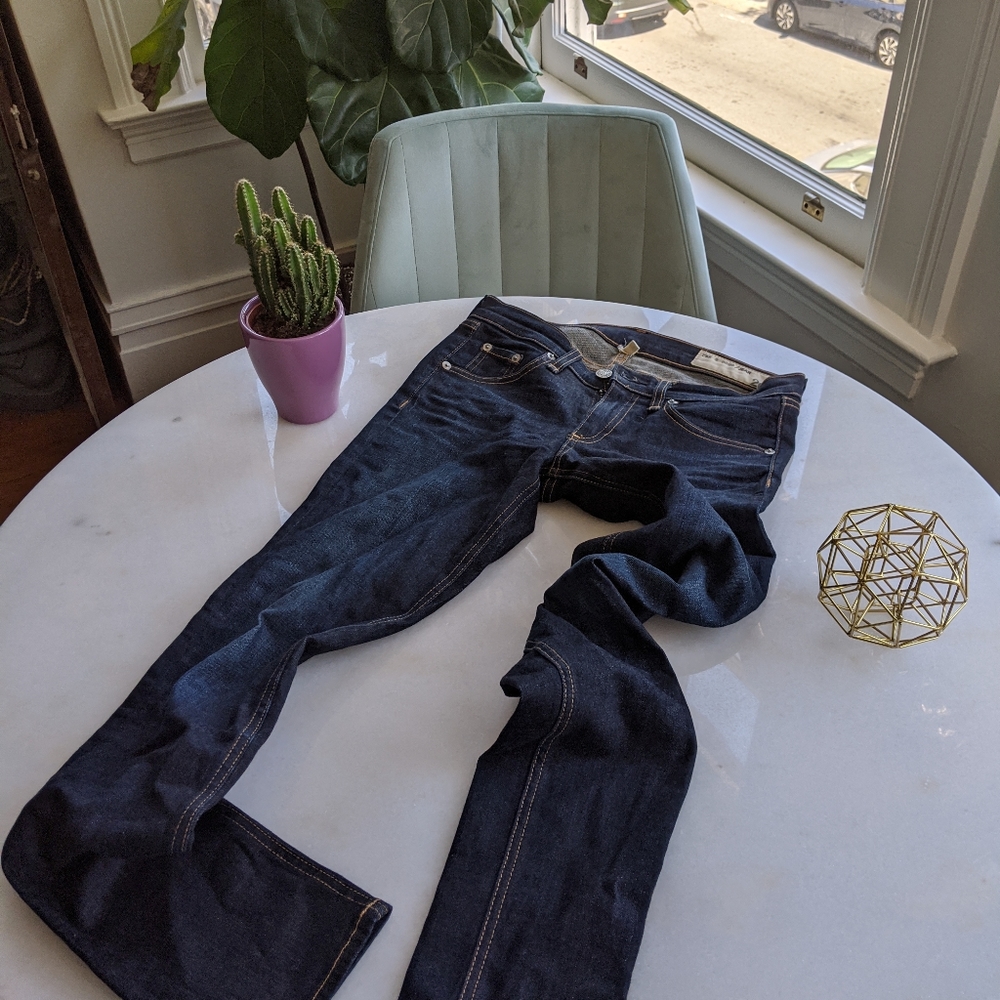 Rag & Bone Dark Denim Skinny